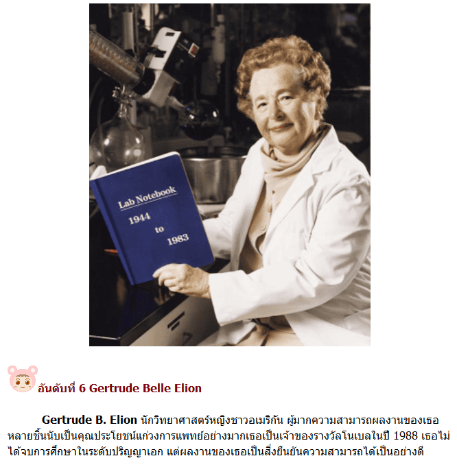 Gertrude Belle Elion